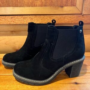 Suede Booties Like New